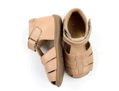 Pom Pom sandal rose med velcro